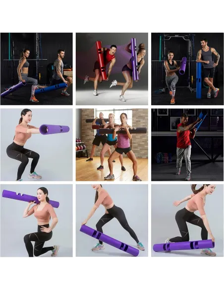 HANTLA Ciężarek Rura TUBA do Ćwiczeń 3D Fitness TRENING ViPR 12kg czarna