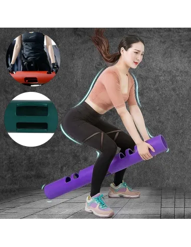HANTLA Ciężarek Rura TUBA do Ćwiczeń 3D Fitness TRENING ViPR 12kg czarna