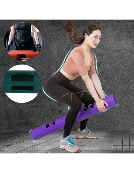 HANTLA Ciężarek Rura TUBA do Ćwiczeń 3D Fitness TRENING ViPR 12kg czarna