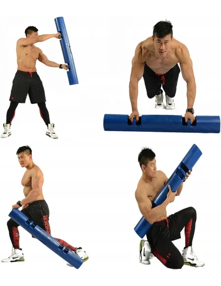 HANTLA Ciężarek Rura TUBA do Ćwiczeń 3D Fitness TRENING ViPR 12kg czarna