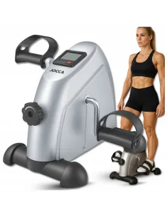 ROWEREK TRENINGOWY DUŻY ROTOR ROWER REHABILITACYJNY DO ĆWICZEŃ NÓG LICZNIK