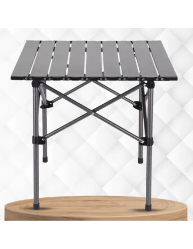 Stół STOLIK TURYSTYCZNY Składany Ogrodowy Aluminiowy 51x53x50 Lekki