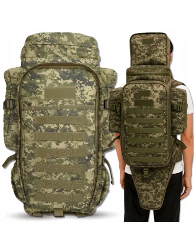 PLECAK PRZETRWANIA TAKTYCZNY WOJSKOWY MILITARNY TURYSTYCZNY 60L ZIELONY