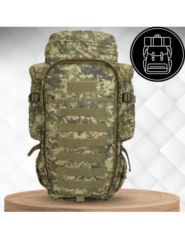 PLECAK PRZETRWANIA TAKTYCZNY WOJSKOWY MILITARNY TURYSTYCZNY 60L ZIELONY