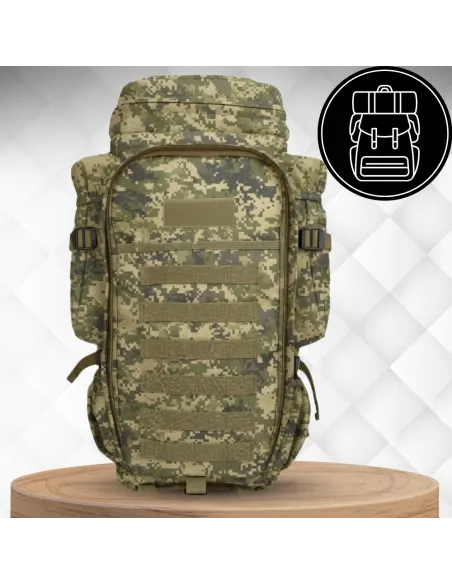 PLECAK PRZETRWANIA TAKTYCZNY WOJSKOWY MILITARNY TURYSTYCZNY 60L ZIELONY