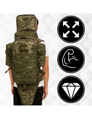 PLECAK PRZETRWANIA TAKTYCZNY WOJSKOWY MILITARNY TURYSTYCZNY 60L ZIELONY