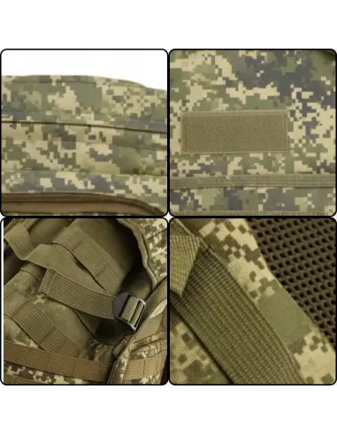 PLECAK PRZETRWANIA TAKTYCZNY WOJSKOWY MILITARNY TURYSTYCZNY 60L ZIELONY