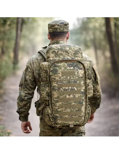 PLECAK PRZETRWANIA TAKTYCZNY WOJSKOWY MILITARNY TURYSTYCZNY 60L ZIELONY