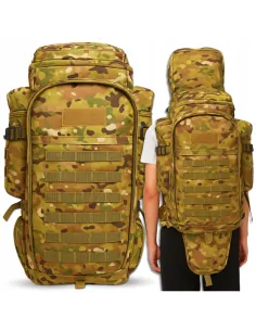 PLECAK PRZETRWANIA TAKTYCZNY WOJSKOWY MILITARNY TURYSTYCZNY 60L BRĄZOWY