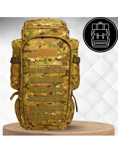 PLECAK PRZETRWANIA TAKTYCZNY WOJSKOWY MILITARNY TURYSTYCZNY 60L BRĄZOWY
