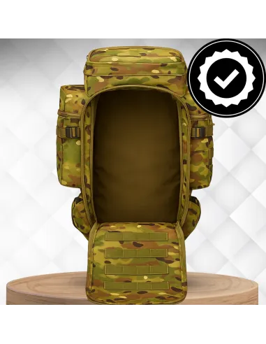 PLECAK PRZETRWANIA TAKTYCZNY WOJSKOWY MILITARNY TURYSTYCZNY 60L BRĄZOWY