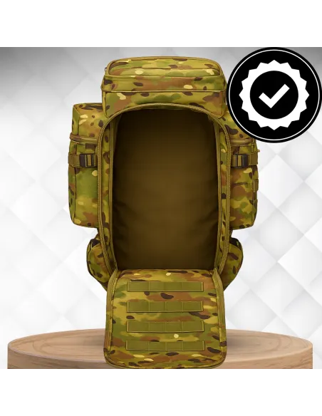 PLECAK PRZETRWANIA TAKTYCZNY WOJSKOWY MILITARNY TURYSTYCZNY 60L BRĄZOWY
