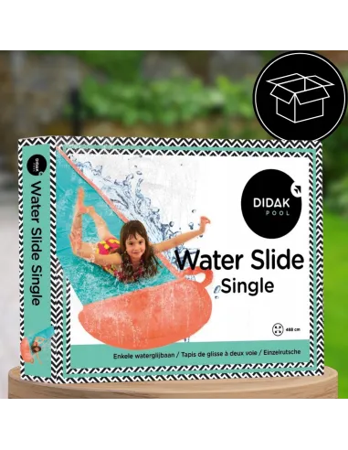 Ślizgawka Wodna 488cm Zjeżdżalnia Dla Dzieci Fontanna Ślizg Wodny