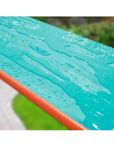 Ślizgawka Wodna 488cm Zjeżdżalnia Dla Dzieci Fontanna Ślizg Wodny