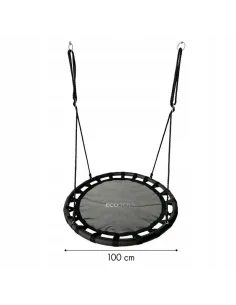 HUŚTAWKA xxl BOCIANIE GNIAZDO DLA DZIECI OGRODOWA 100cm 2