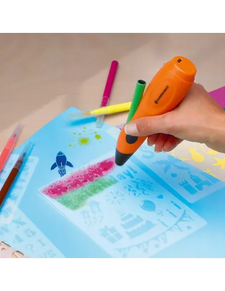 AIRBRUSH FUN DŁUGOPIS bezprzewodowy DO MALOWANIA ZESTAW FLAMASTRÓW