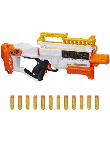 Karabin NERF ULTRA DORADO Pistolet Wyrzutnia + Strzałki || Gold Edition