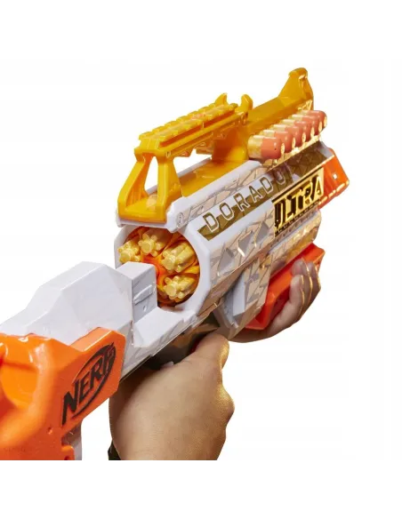Karabin NERF ULTRA DORADO Pistolet Wyrzutnia + Strzałki || Gold Edition