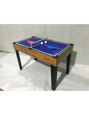 Stół Do Gier 12w1 Bilard PIŁKARZYKI Air Hokej Tenis Szachy ZESTAW 12 GIER