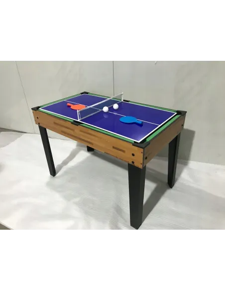 Stół Do Gier 12w1 Bilard PIŁKARZYKI Air Hokej Tenis Szachy ZESTAW 12 GIER