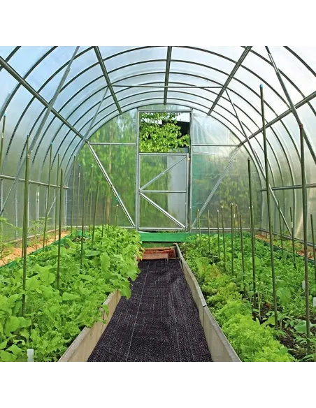 AGROTKANINA AGROWŁÓKNINA 1,1x100m ANTYCHWASTOWA CZARNA 90g UV 3% + KOTWY