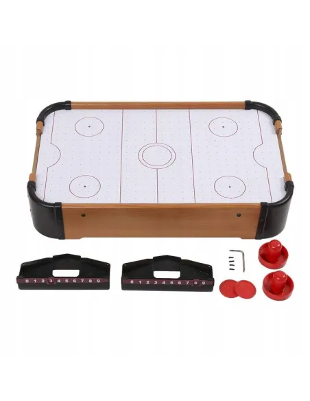 Mini CYMBERGAJ Air Hockey 51cm Stół MDF + Krążki Odbijaki Liczniki