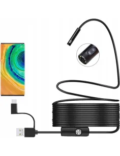KAMERA ENDOSKOPOWA INSPEKCYJNA 5M 3w1 do PC TELEFONU ANDROID Full HD