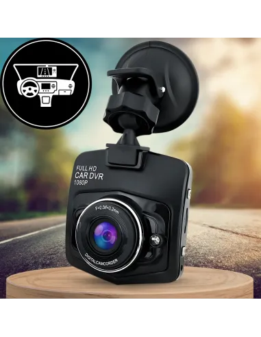 KAMERA SAMOCHODOWA Rejestrator Jazdy PRZÓD + TYŁ 2w1 z LCD Full HD