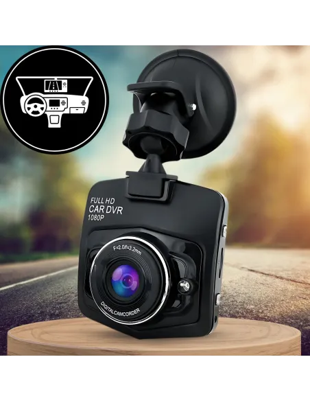 KAMERA SAMOCHODOWA Rejestrator Jazdy PRZÓD + TYŁ 2w1 z LCD Full HD