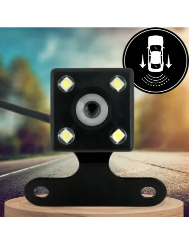 KAMERA SAMOCHODOWA Rejestrator Jazdy PRZÓD + TYŁ 2w1 z LCD Full HD