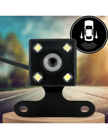 KAMERA SAMOCHODOWA Rejestrator Jazdy PRZÓD + TYŁ 2w1 z LCD Full HD