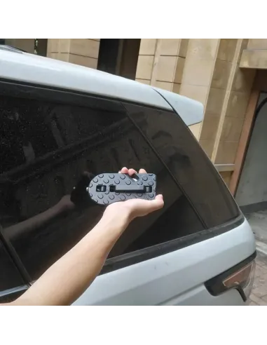MOCNY STOPIEŃ DO SAMOCHODU AUTA PODEST DO BAGAŻNIKA DACHOWEGO + ZBIJAK 2w1