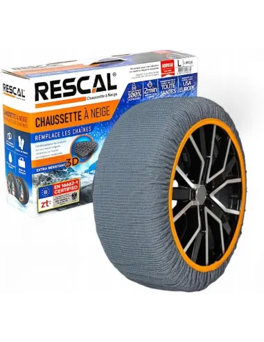 ŁAŃCUCHY ŚNIEGOWE TEKSTYLNE RESCAL XXL SUV 4x4 TIR 215/75 R17.5 275/40 R21