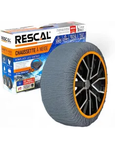 ŁAŃCUCHY ŚNIEGOWE TEKSTYLNE RESCAL XS 13" 14" 15"