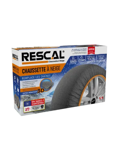 ŁAŃCUCHY ŚNIEGOWE TEKSTYLNE RESCAL XS 13" 14" 15"
