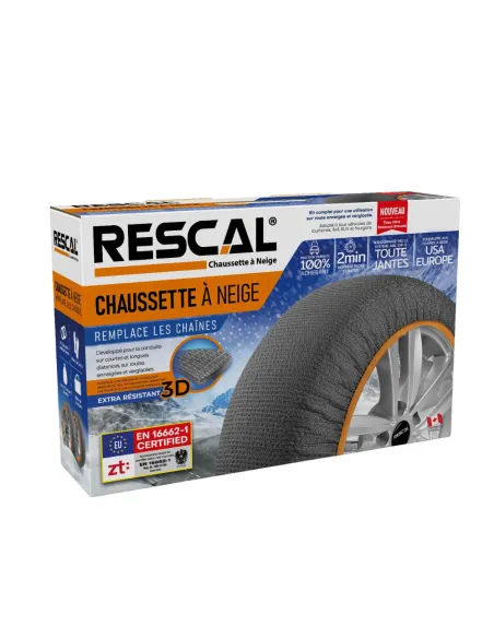 ŁAŃCUCHY ŚNIEGOWE TEKSTYLNE RESCAL XS 13" 14" 15"