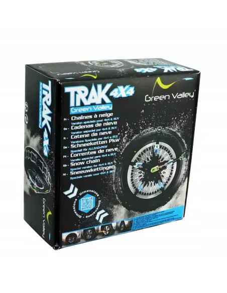 Łańcuchy GreenValley TRAK 4x4 Van 205/55 R16 195/65 R15