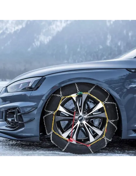 ŁAŃCUCHY ŚNIEGOWE KN60 NA KOŁA XtraGripp 9mm 195/50 R15 175/65 R15