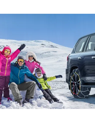 ŁAŃCUCHY ŚNIEGOWE KN60 NA KOŁA XtraGripp 9mm 195/50 R15 175/65 R15