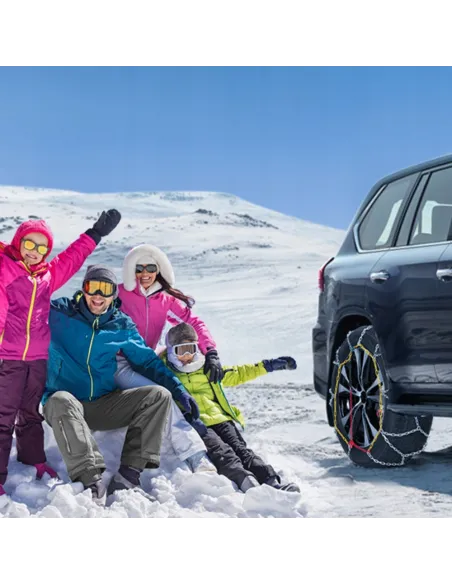 ŁAŃCUCHY ŚNIEGOWE KN60 NA KOŁA XtraGripp 9mm 195/50 R15 175/65 R15