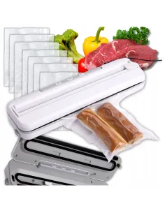 Mocna PAKOWARKA PRÓŻNIOWA Zgrzewarka Vacuum QLT + 5 Folii 20x30cm