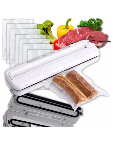 Mocna PAKOWARKA PRÓŻNIOWA Zgrzewarka Vacuum QLT + 5 Folii 20x30cm