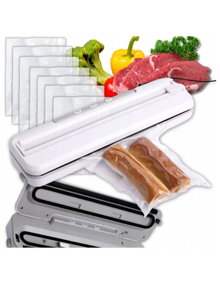 Mocna PAKOWARKA PRÓŻNIOWA Zgrzewarka Vacuum QLT + 5 Folii 20x30cm