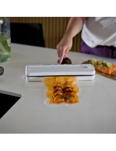 Mocna PAKOWARKA PRÓŻNIOWA Zgrzewarka Vacuum QLT + 5 Folii 20x30cm 2