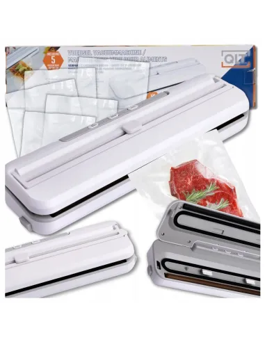 Mocna PAKOWARKA PRÓŻNIOWA Zgrzewarka Vacuum QLT + 5 Folii 20x30cm