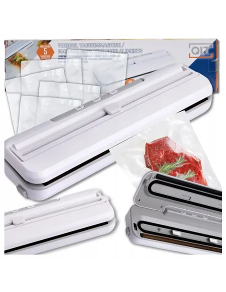 Mocna PAKOWARKA PRÓŻNIOWA Zgrzewarka Vacuum QLT + 5 Folii 20x30cm