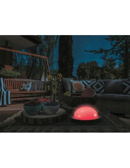 LAMPA Ogrodowa RGB na AKUMULATOR + PILOT 3w1