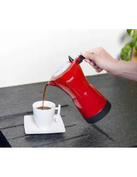 ELEKTRYCZNA Kawiarka 6F Ekspres Zaparzacz do Kawy Espresso Bestron