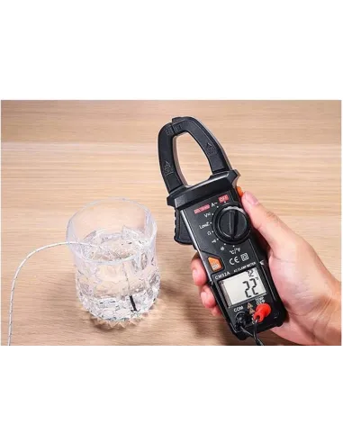 Tacklife CM02A Tester Cyfrowy Miernik Cęgowy AC DC Multimetr + Akcesoria