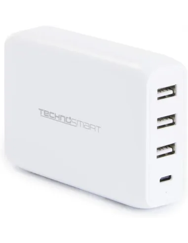UNIWERSALNY ZASILACZ ŁADOWARKA 63W 20V USB-C + 3x USB-A + KABEL 1,5m